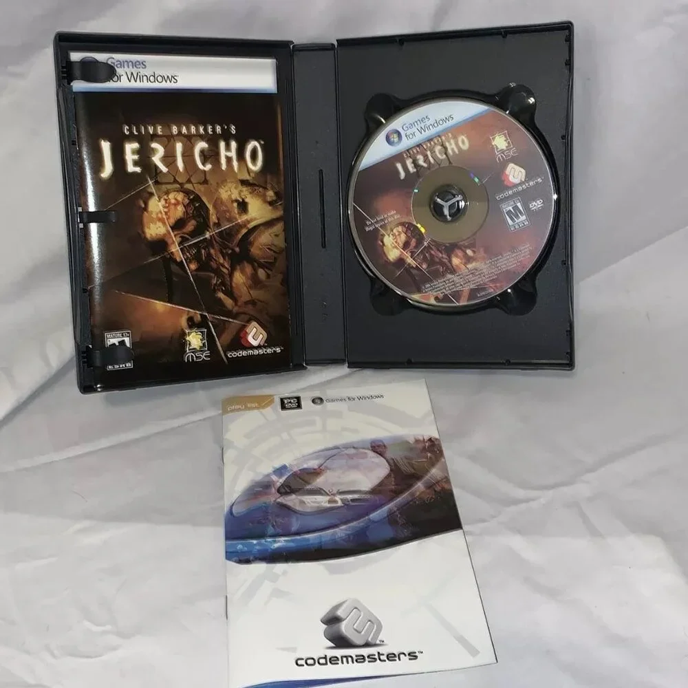 World Of WarCraft & Jerico Mixed Lot Of 5 PC Games